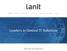 Tablet Screenshot of lanit.com